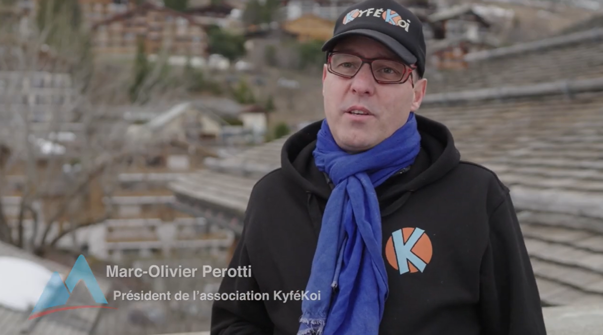 Kyfékoi dans la nouvelle vidéo de la Fédération française des clubs alpins et de montagne 