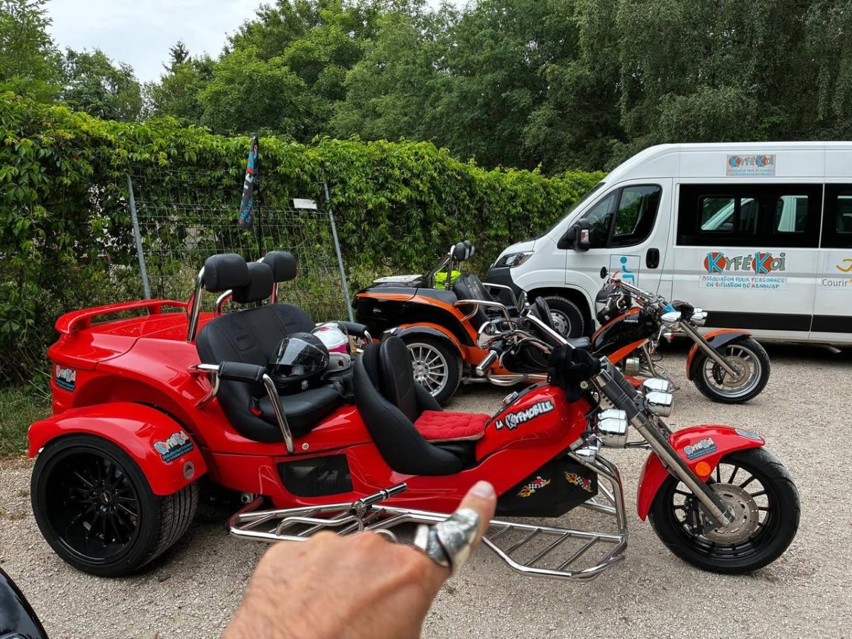 Journée Handitrike avec l'association "Motard du monde"